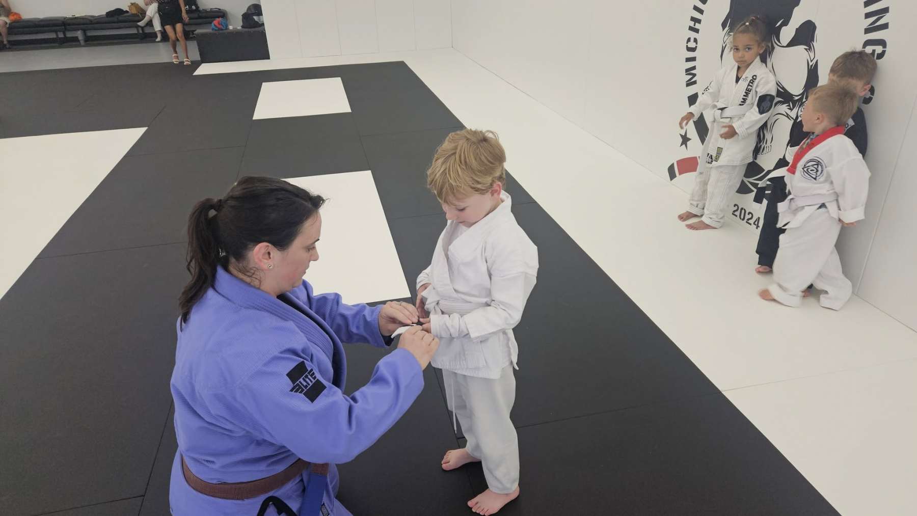 Belt promotion · little champ